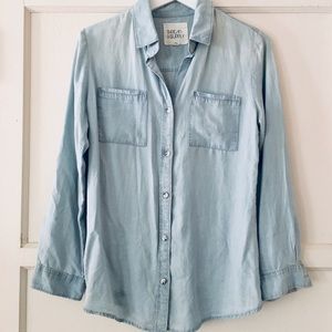Thread & Supply Sift Denim Button Down Shirt